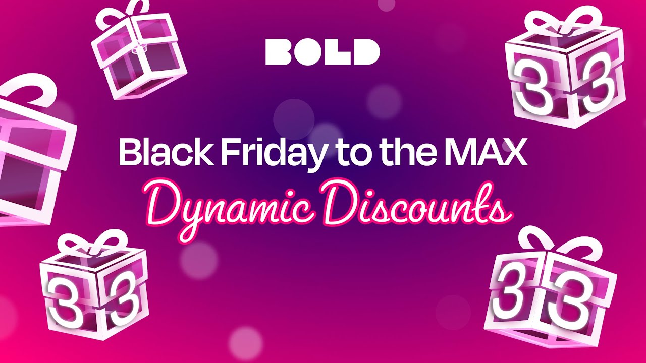 Dynamic Discounts: Tips to maximize Black Friday/Cyber Monday success