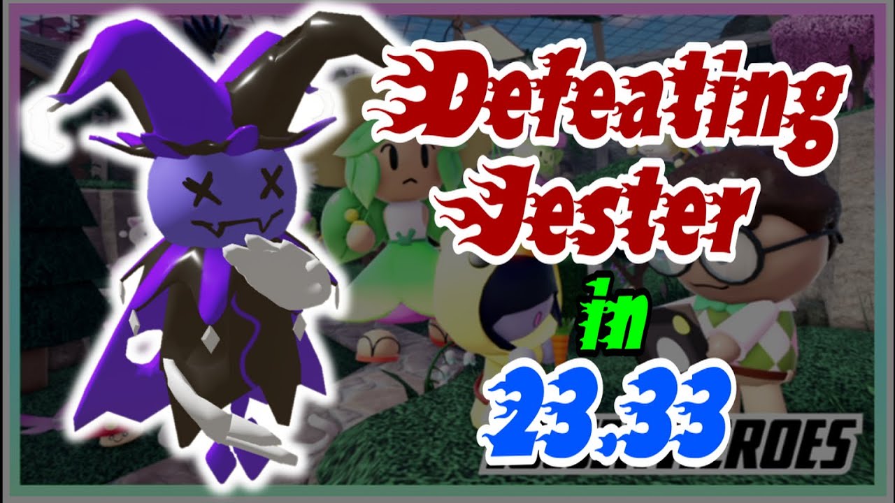 SOLO Defeating Jester in 23.33 mins (Tower Heroes) (Roblox)