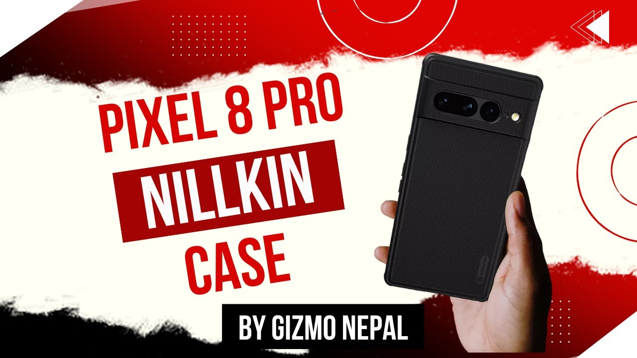 Nillkin Super Frosted Shield Pro Matte Cover Case for Google Pixel 8 Pro || Gizmo Nepal