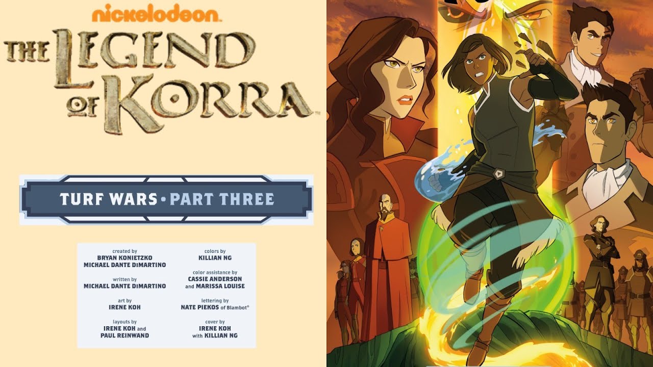 Turf War || Book 1 - Part 3 || The Legend of Korra Comic Series