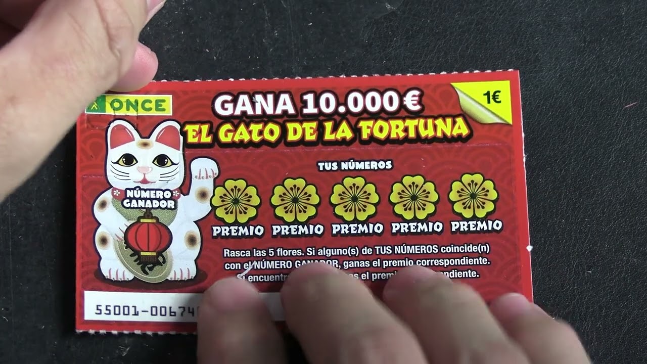 🔥 NUEVO 🐱💰 RASCA “EL GATO DE LA FORTUNA” | 🎬 EP. 1 | 🎟️ RASCAS DE LA ONCE PREMIADOS
