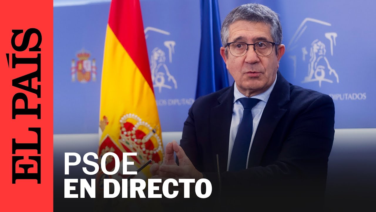DIRECTO | Patxi López informa sobre la situación de Ábalos en el PSOE por el 'caso Koldo' | EL PAÍS