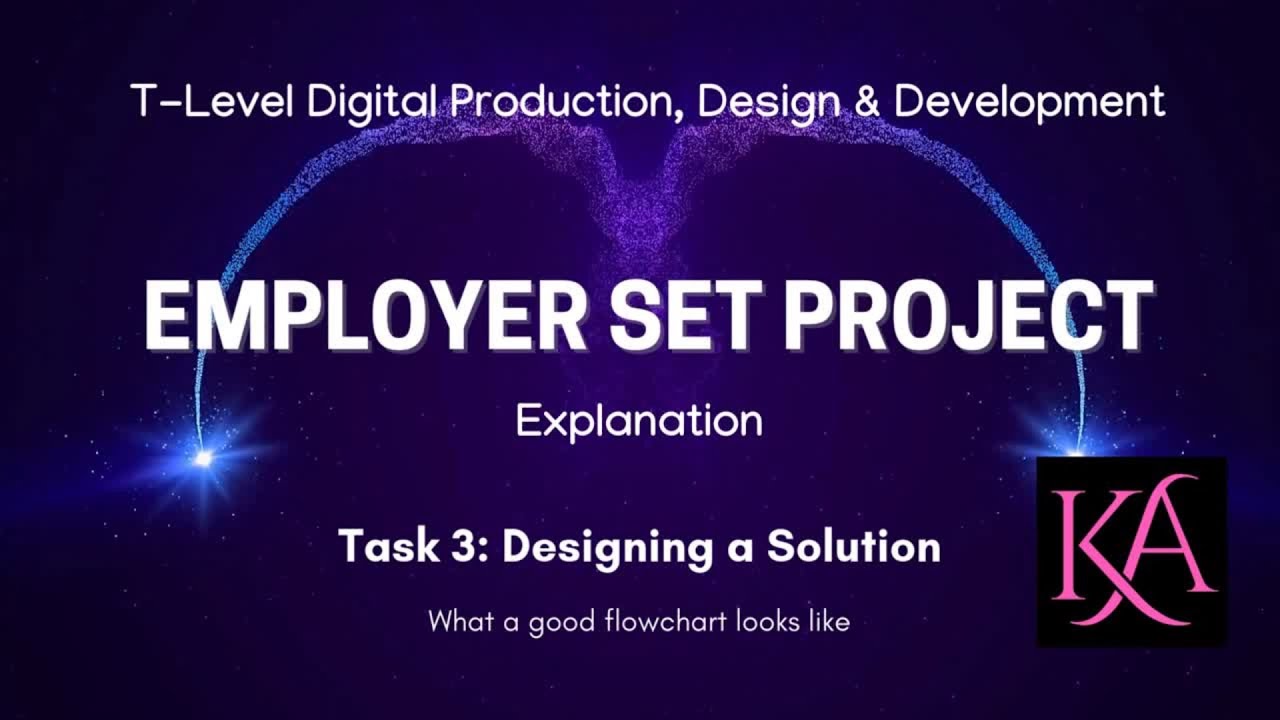 T-Level DPDD 2025 Employer Set Project - Task 3 Explanation