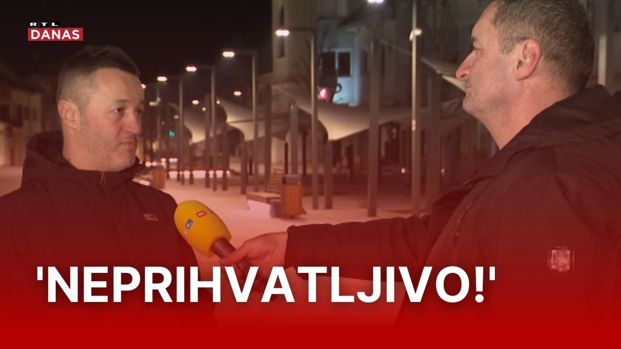 Šokantna snimka potresa Slavoniju: Čelnik grada poslao jaku poruku | RTL Danas