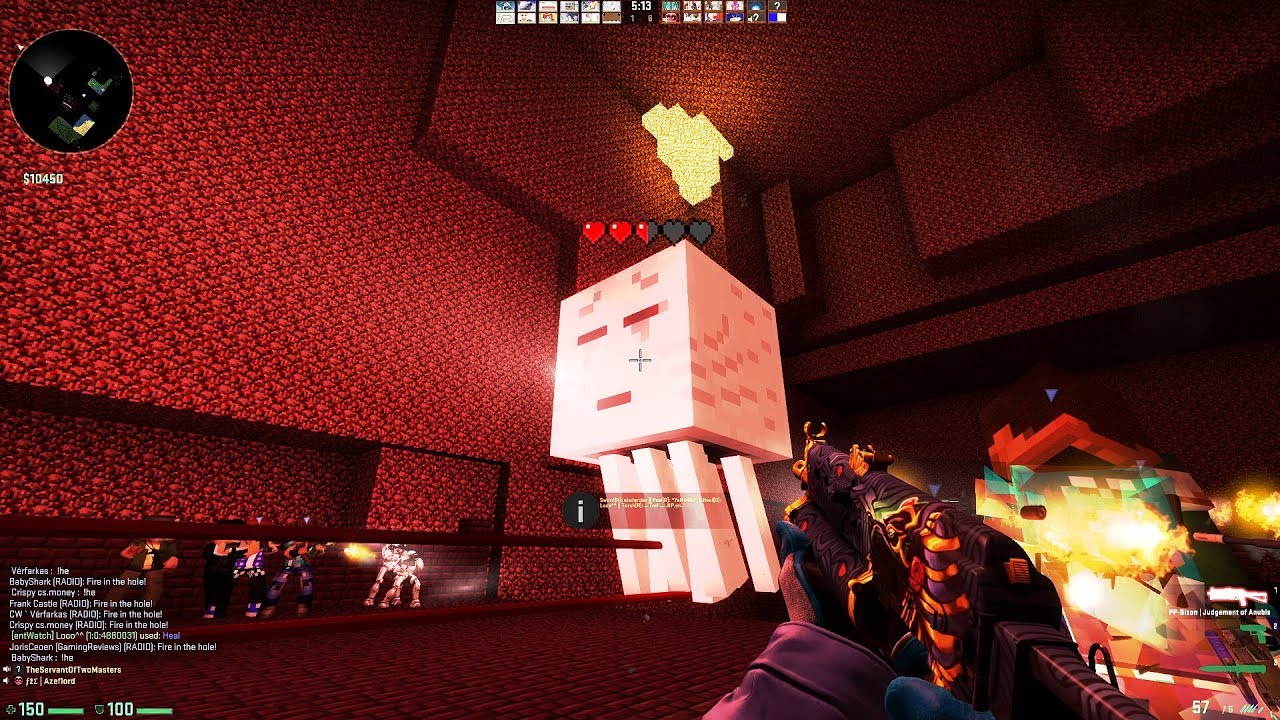 CSGO: Zombie Escape Mod - ze_Minecraft_Adventure_v1_3d (Stage 2) on GFL