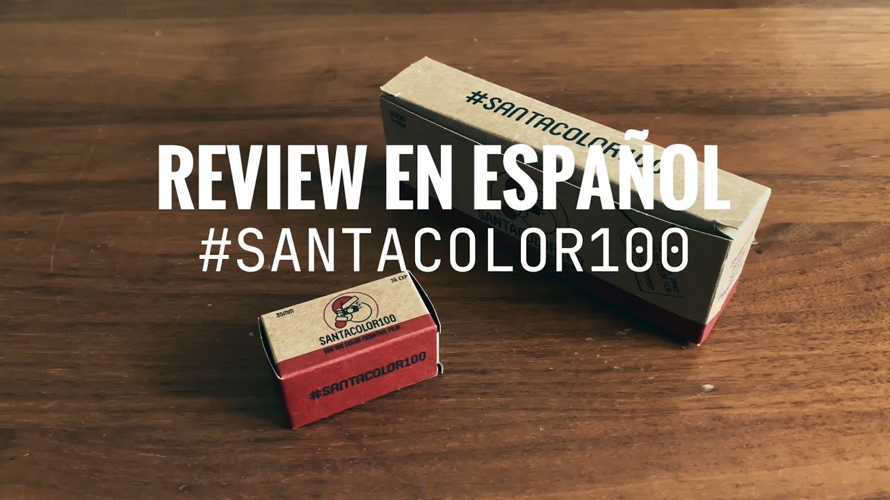 SANTA COLOR 100 - la película aérea para tu cámara analógica!
