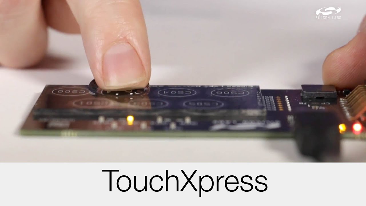 What is TouchXpress &ndash; Capacitive Touch Solution from Silicon Labs