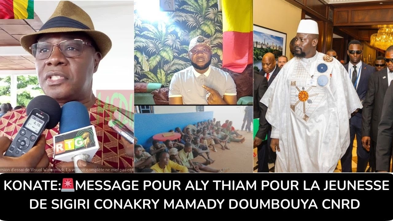 KONATE:🚨MESSAGE POUR ALY THIAM POUR LA JEUNESSE DE SIGIRI CONAKRY MAMADY DOUMBOUYA @FIERGUINEE-10