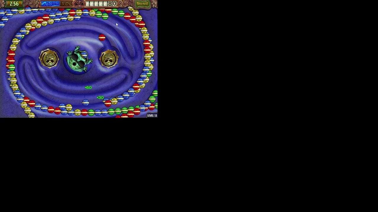 another showcase for zuma's revenge: i want pukikat nin edition featuring 2 of the craziest levels