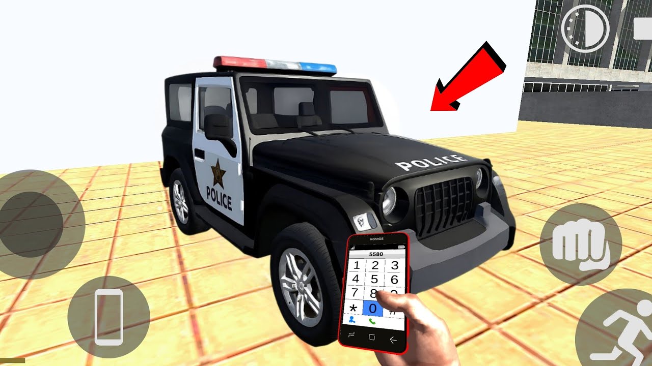 Finally POLICE THAR Cheat Code Indian Bike Driving 3D New Update | Indian Bike Driving 3D New Update