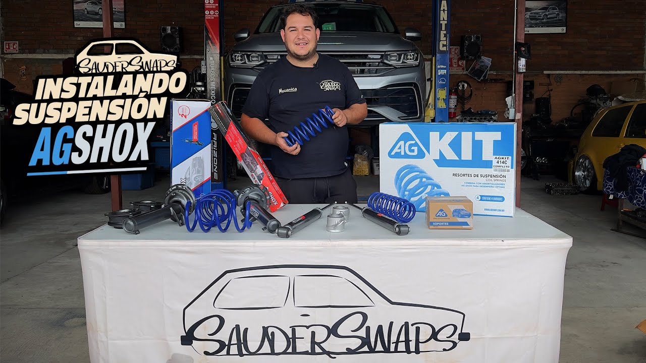 INSTALANDO KIT DEPORTIVO AG KIT + AG SHOX EN VW TIGUAN 2022 | SauderSwaps