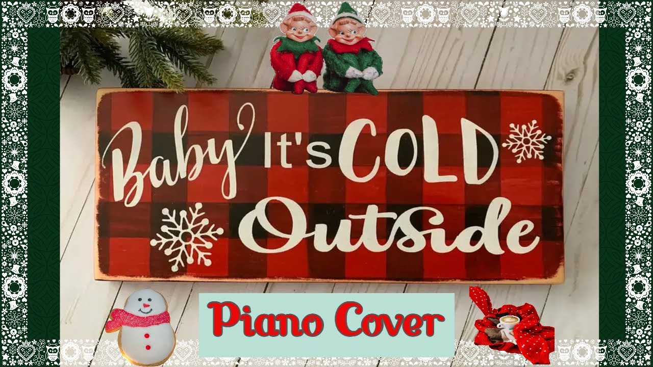 DEAN MARTIN (Baby It's Cold Outside) Piano Cover