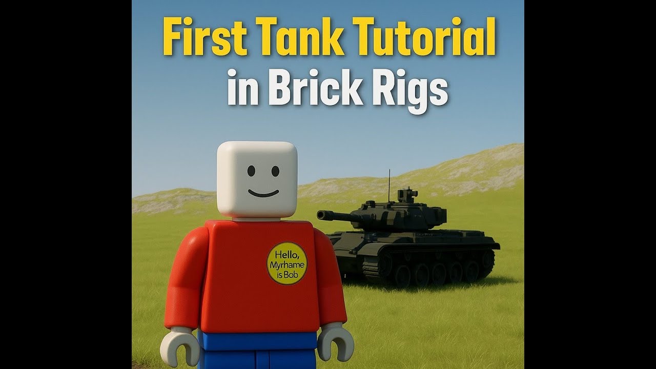 First Tank in Brick Rigs Tutorial