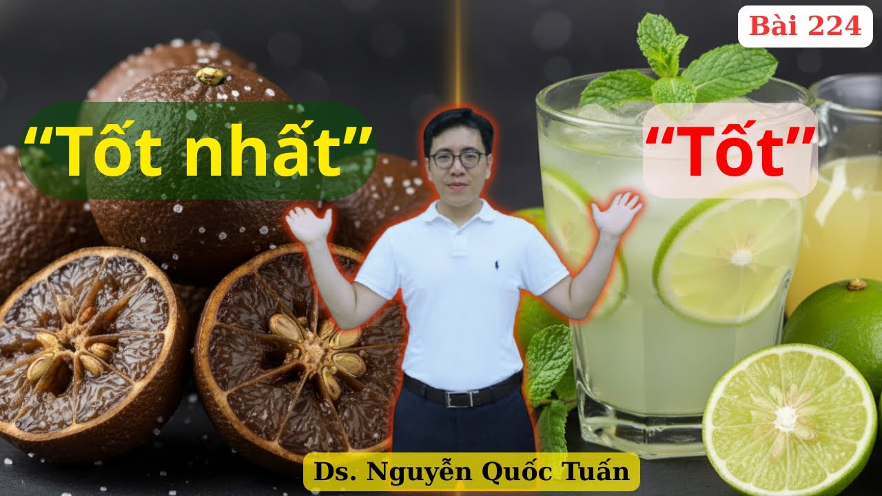 6 Lợi Ích Tuyệt Vời Của CHANH MUỐI LÂU NĂM Trong Phòng Và Chữa Bệnh | Ds Nguyễn Quốc Tuấn 