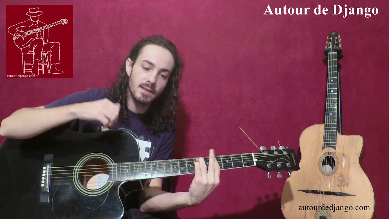 Alonzo  /  Papa allo / tuto guitare débutant tablature  arpgège intro