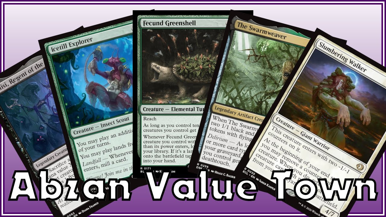Incredibly Fun Pile of Magic: The Gathering Cards - Abzan Value Town - Lorwyn Standard