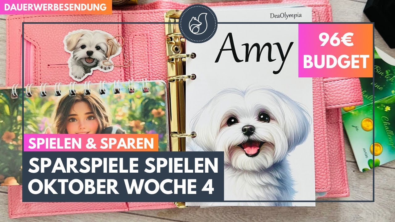 106€ Budget Oktober 🎃 Woche 4 Sparen für Haustier, Auto, Thankyou & Notgroschen #budgeting #sparen 
