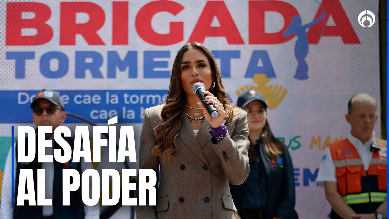 Alessandra Rojo De la Vega se revela a la 4T; organiza marcha contra oficialismo