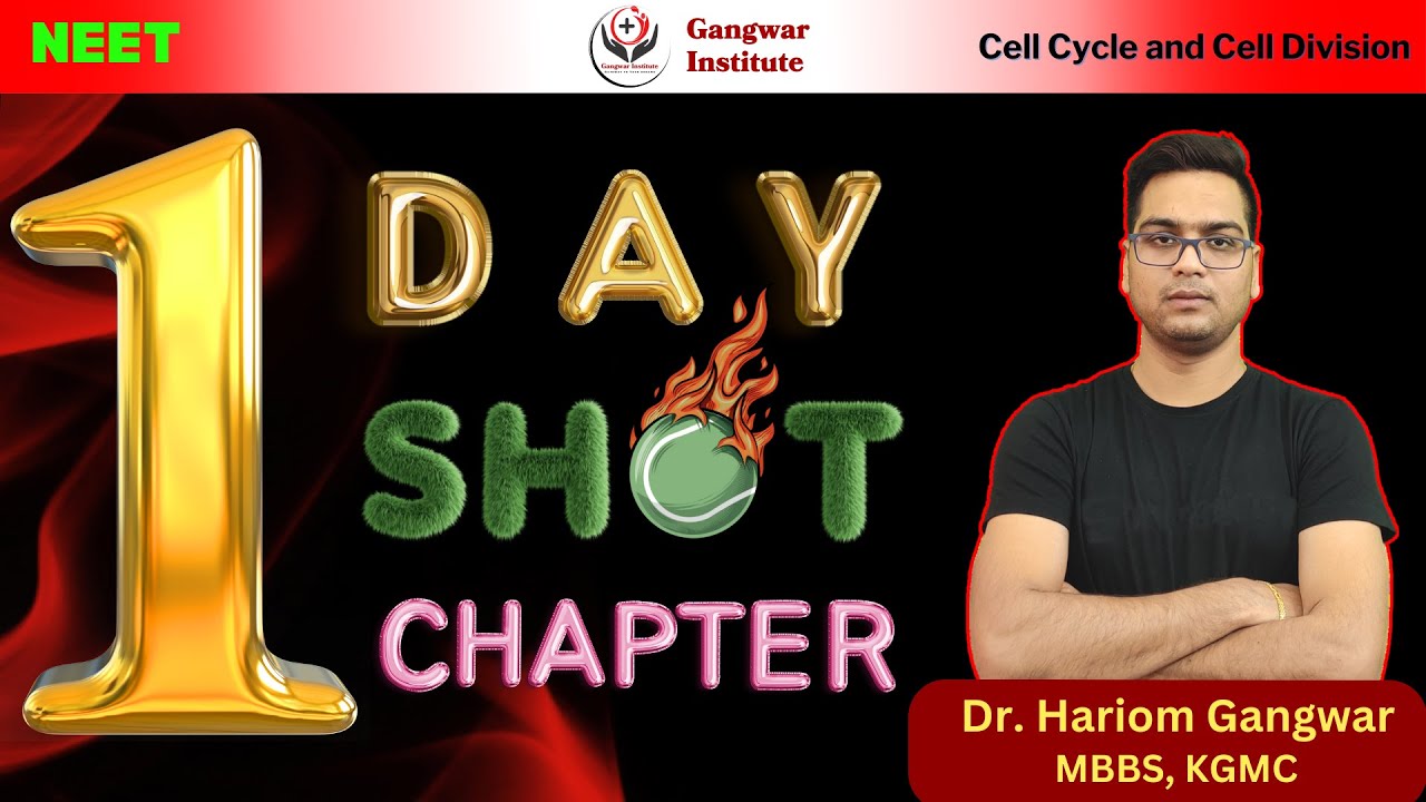 Cell Cycle and Cell Division | One Shot | NCERT Biology | NEET UG | 