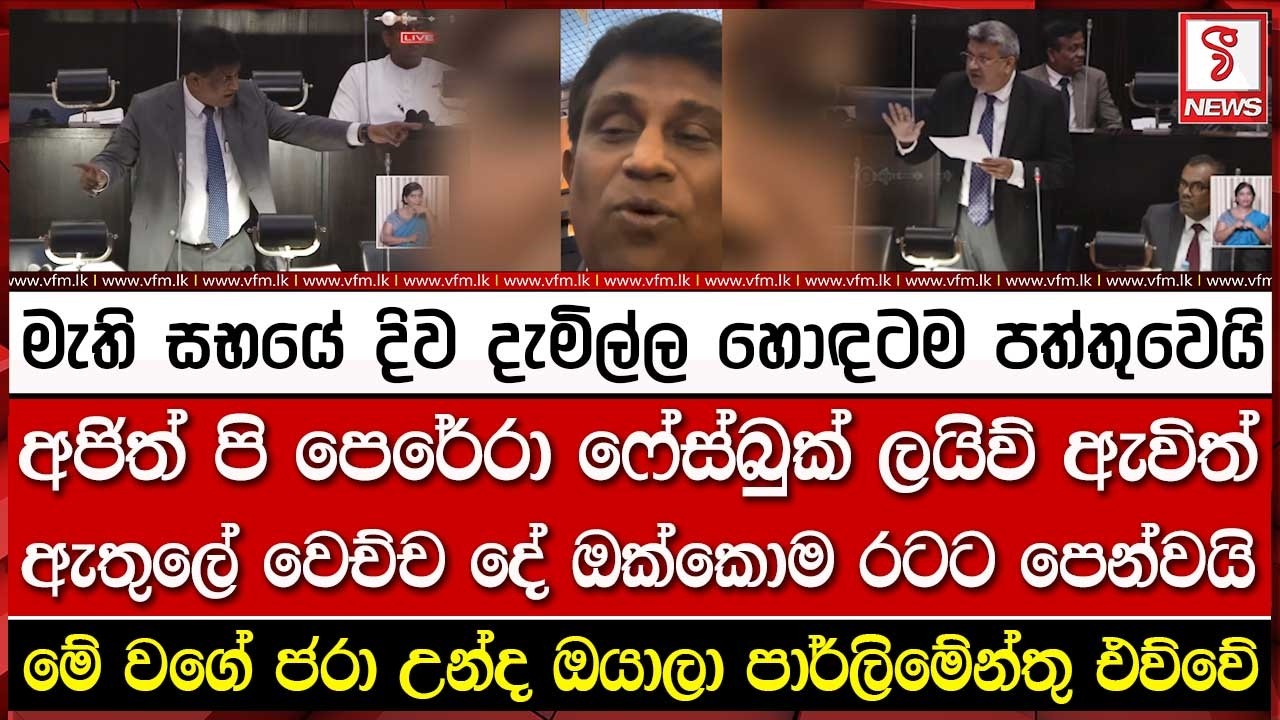 මේ වගේ ජ#රා උන්ද ඔයාලා පාර්ලිමේන්තු එව්වේ