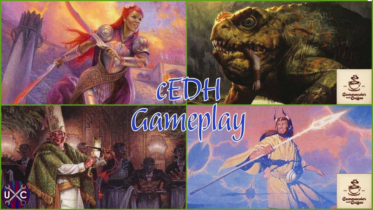 Combat Crazy cEDH Gameplay w/ Commander and Coffee! Rocco vs Najeela vs Heliod vs The Gitrog Monster