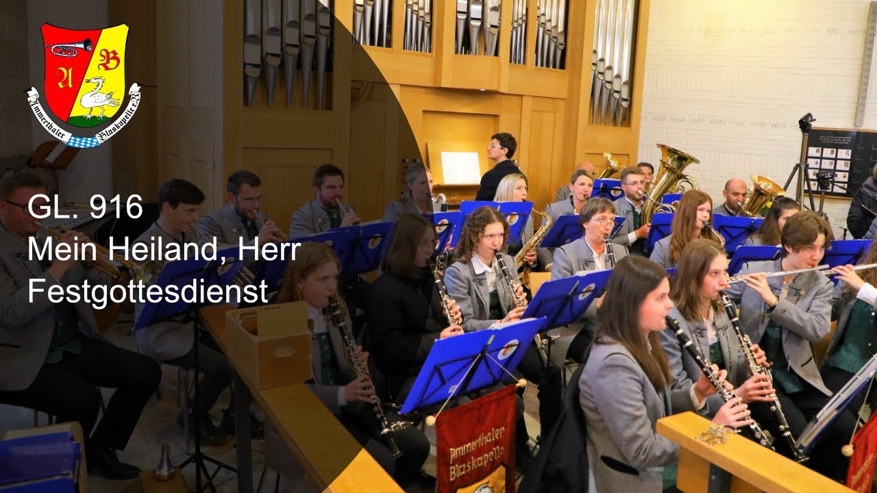 GL. 916 Mein Heiland, Herr und Meister | Ammerthaler Blaskapelle | Schubertmesse | Festgottesdienst