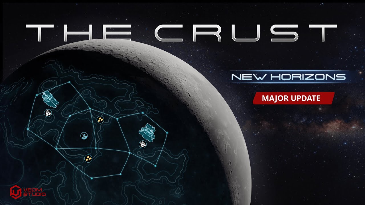 Crust: Обновление New Horizon &ndash; Аванпосты, Гелий-3, Автоматизация и Режим Песочницы!