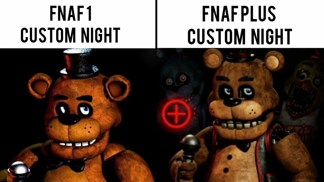 FNAF – Custom Night | Fnaf & Fnaf plus | Full Walkthrough