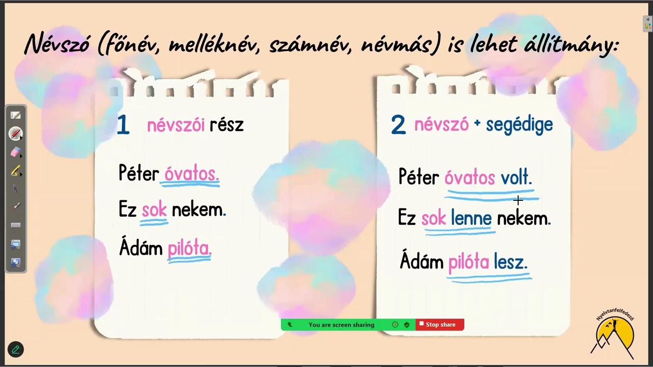 🧩 Szerdai szösszenetek 3.🧩-- MONDATELEMZÉS egyszerűen: az ÁLLÍTMÁNY és az ALANY