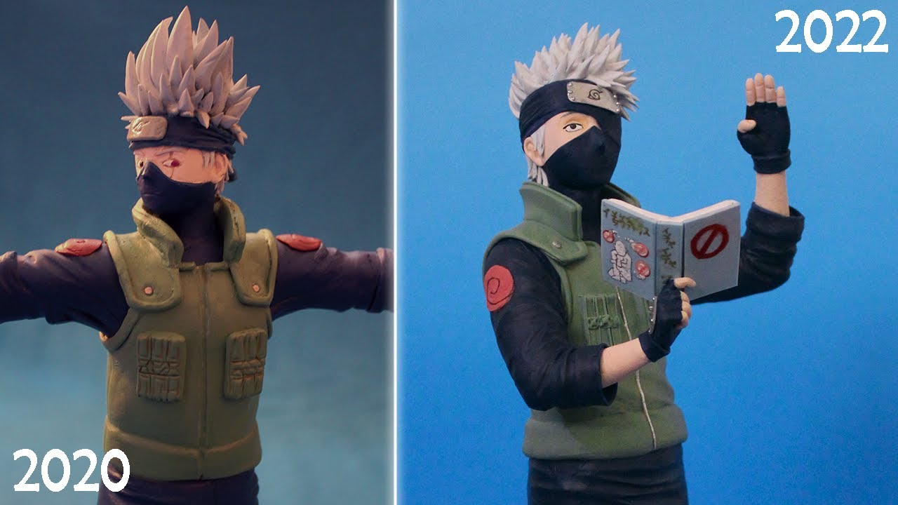 Escultura de Kakashi Hatake (Remake)