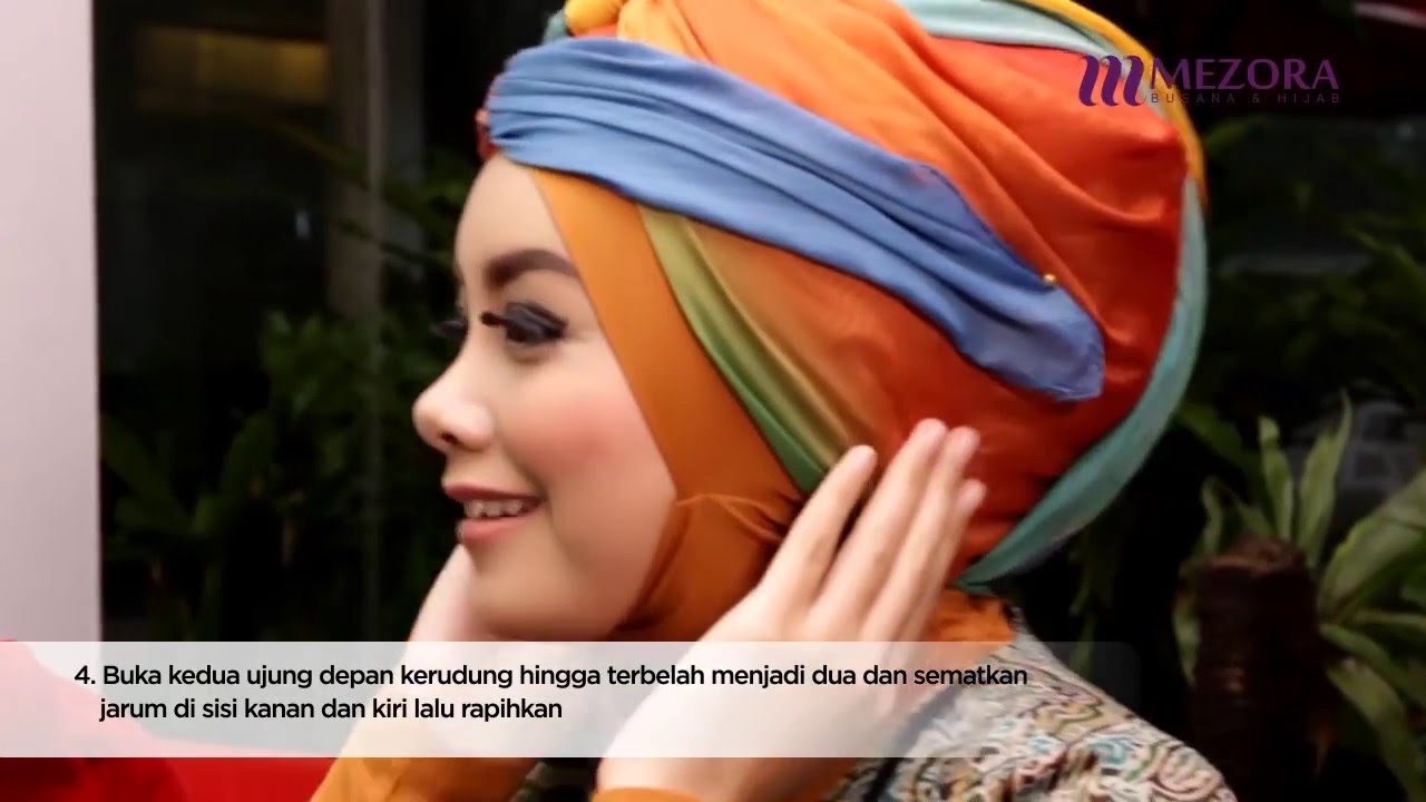 Mezora Hijab Tutorial - New And Simple Turban Style
