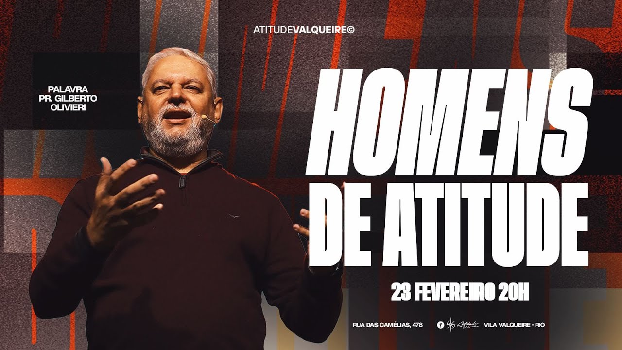 CULTO DOS HOMENS | 20:00H | #AOVIVO (23.02.2026)