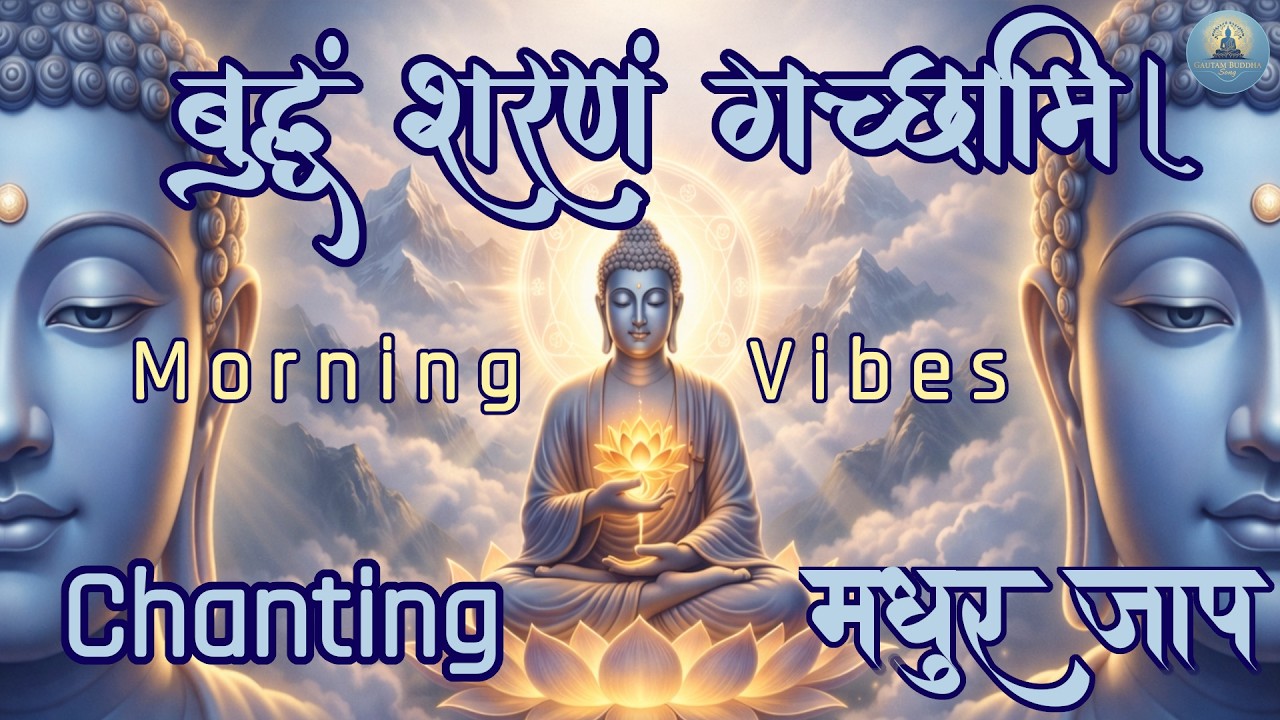 बुद्धं शरणं गच्छामि... जाप | पवित्र और शांतिदायक | Gautam Buddha Peace Chanting for Meditation