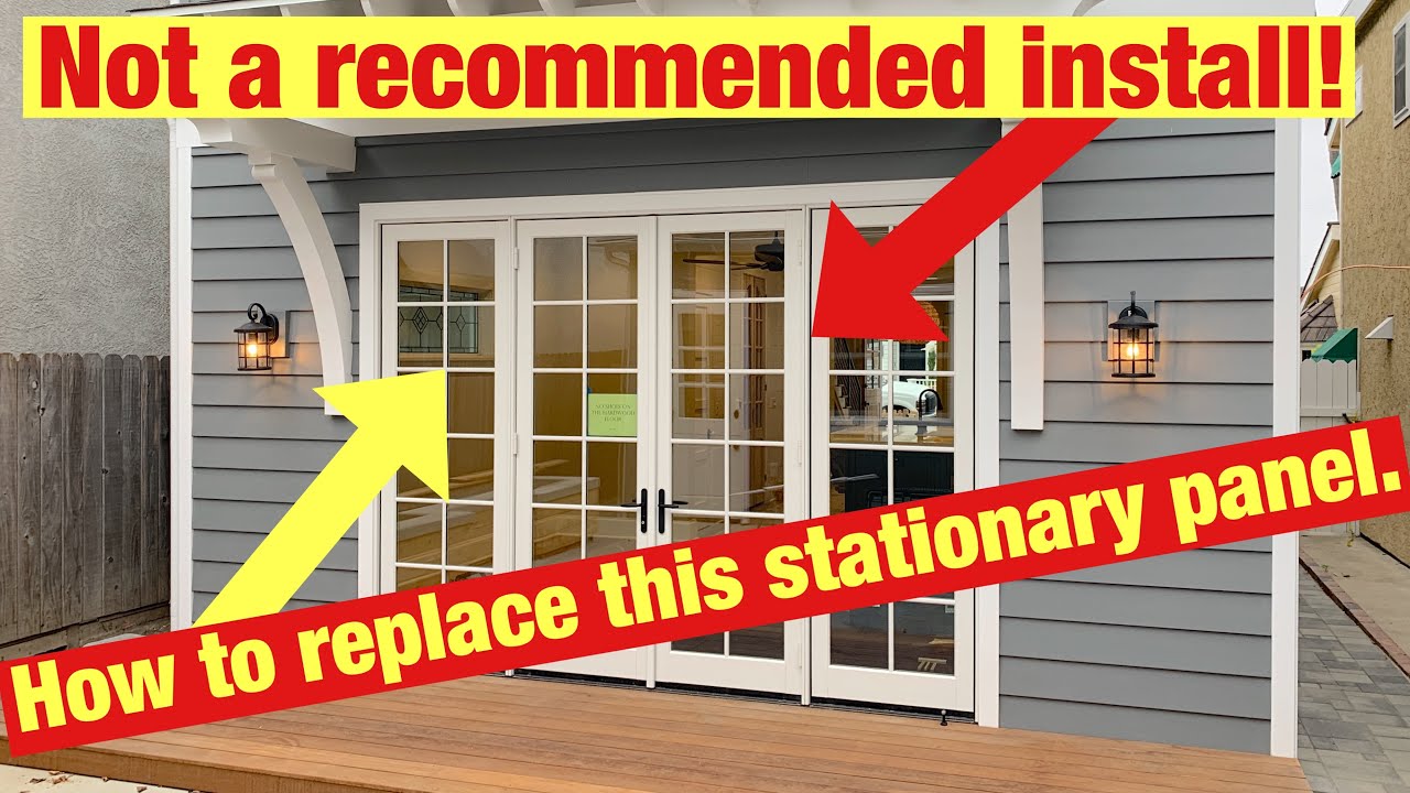 Marvin Elevate Outswing Door Stationary Panel Replacement