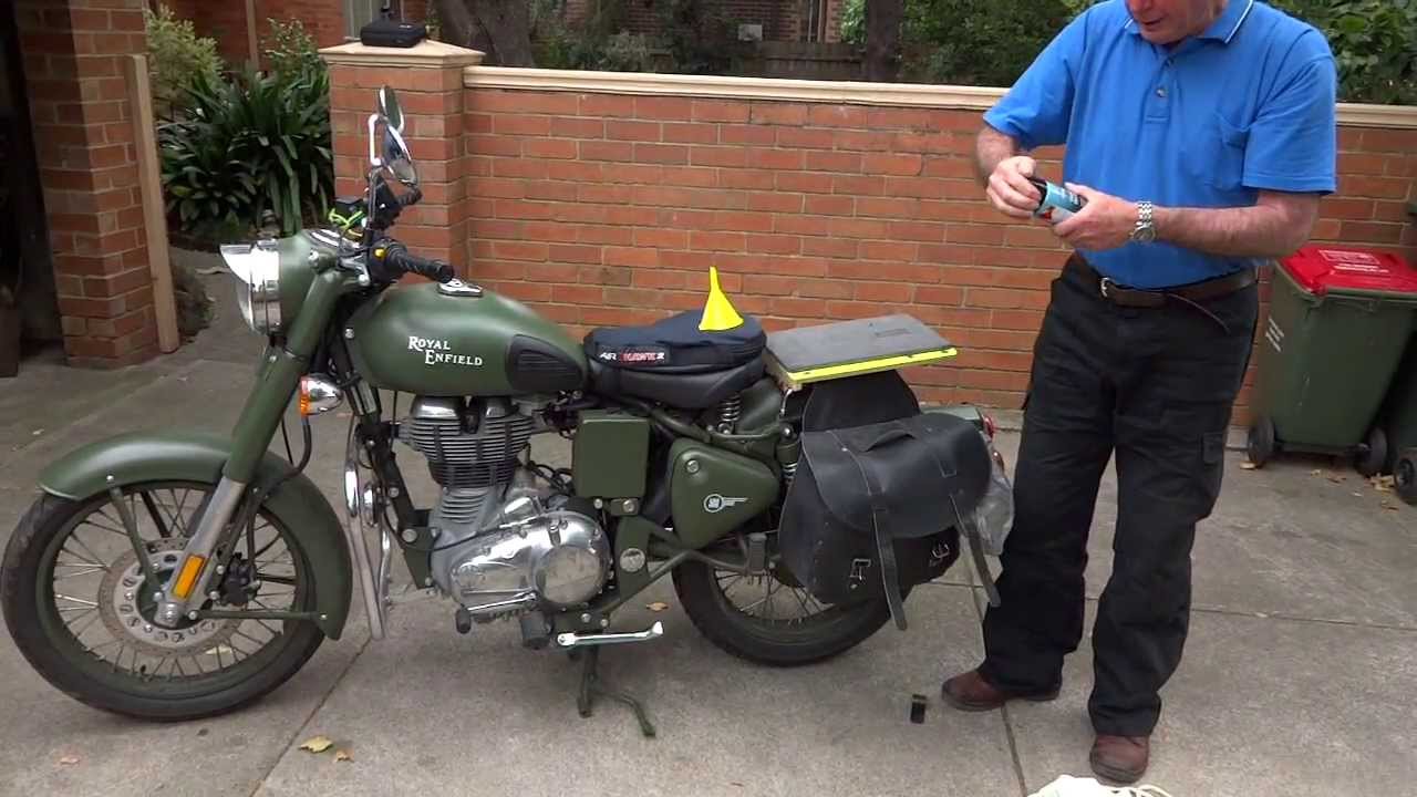 Mike Groth on Royal Enfield motorcycles [HD].