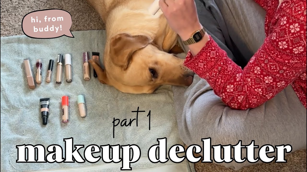 A much needed makeup declutter!