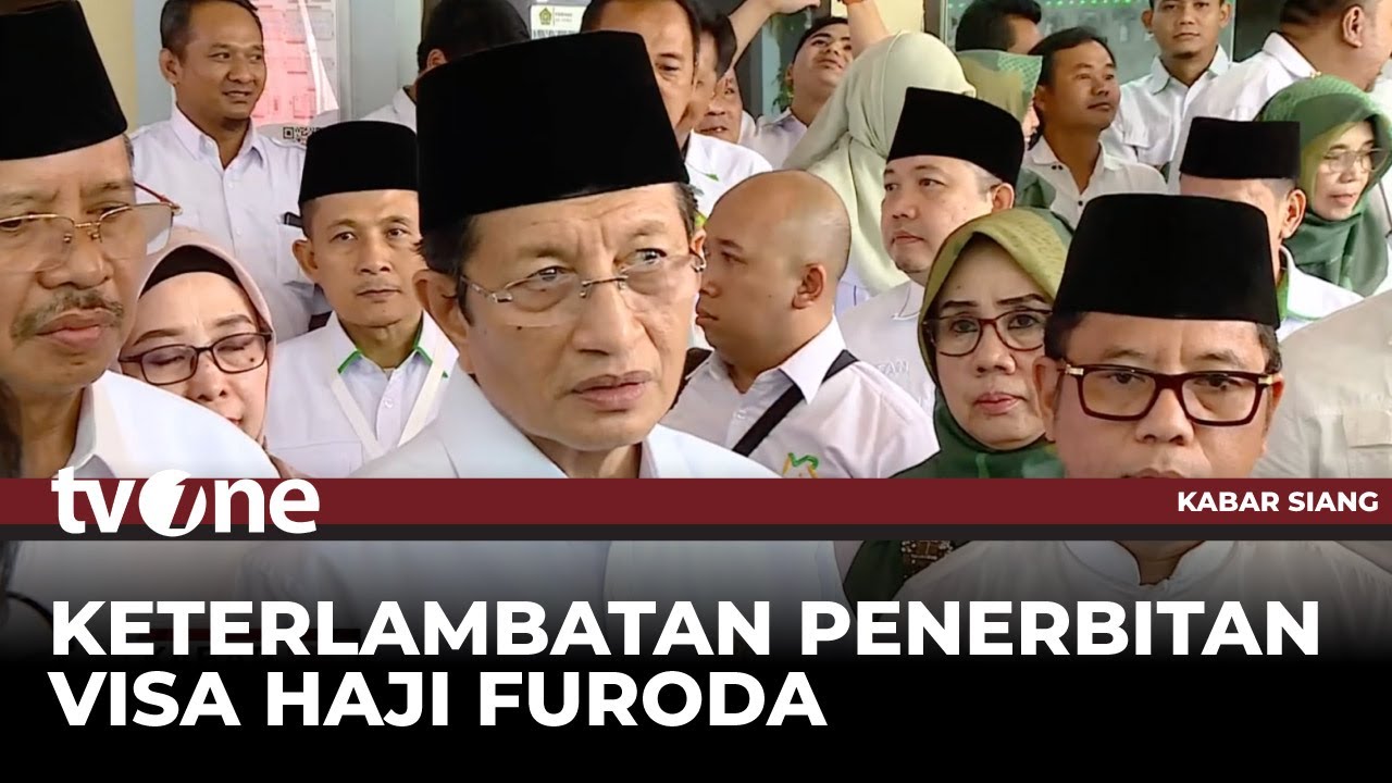 Menag RI Buka Suara soal Keterlambatan Visa Haji Furoda | Kabar Siang tvOne