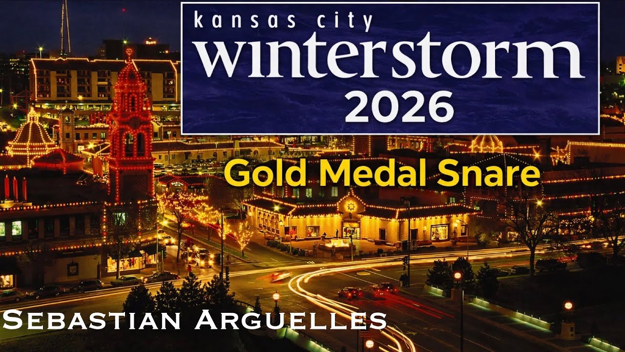 Sebastian Arguelles - 2026 MHAF Winter Storm Gold Medal Snare