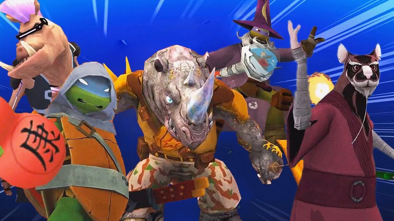 TMNT Legends PVP 881 Bebob Rocksteady Leonardo Vision Quest Master Splinter Donnie LARP