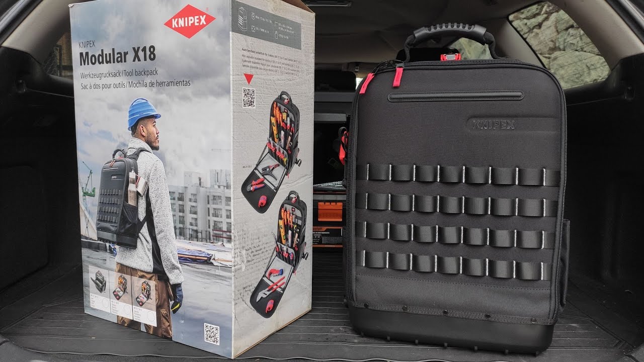 Раница За Инструменти KNIPEX Modular X18, 00 21 50 LE - Tool Backpack