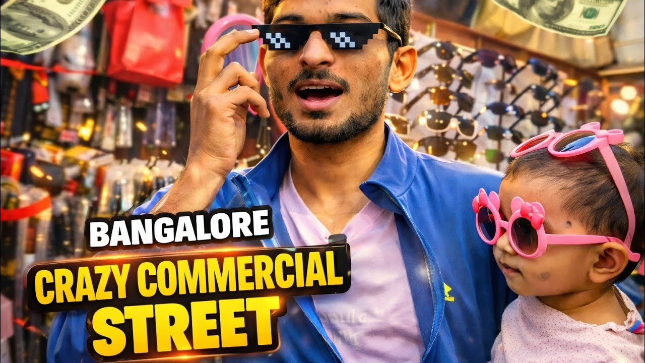 Crazy shopping experience in commercial Street & Shivaji Nagar || Sana Afroz Ki Family 