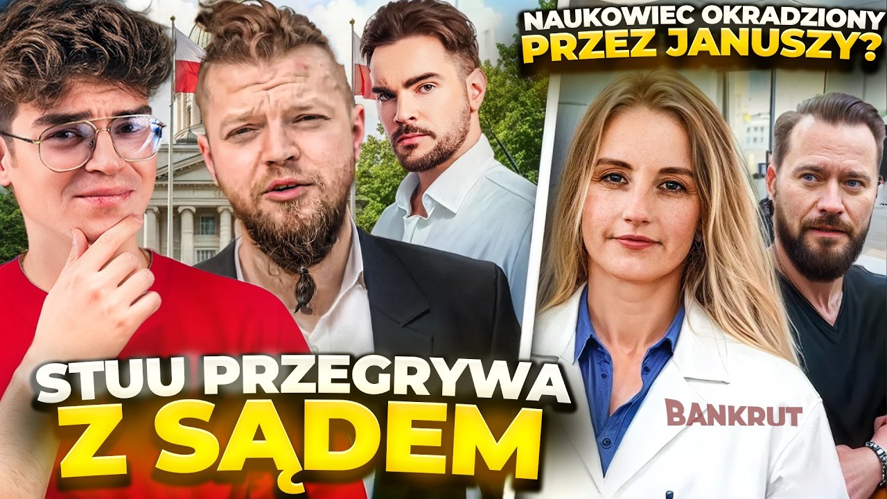 STUU PRZEGRYWA W SĄDZIE? (WARDĘGA, MRBEAST, STANOWSKI, OLGA MALINKIEWICZ)