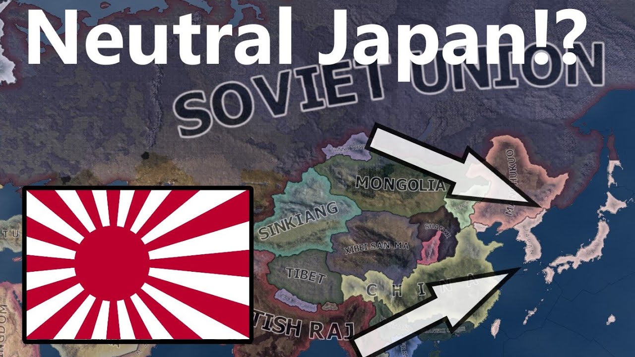 What If Japan Remained Neutral During WW2?! Hoi4 Timelapse