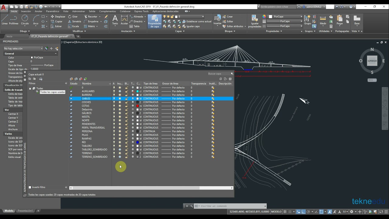 Curso AutoCAD desde cero - 07.14 Suprimir capas