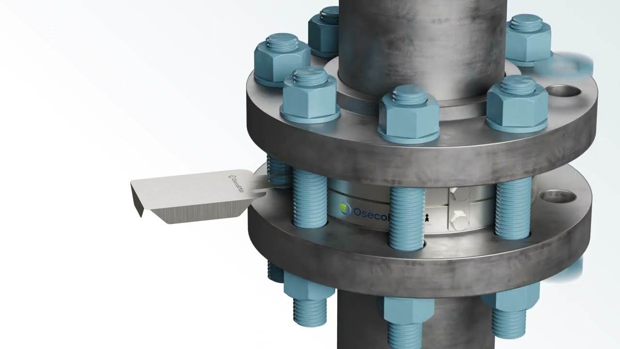 What happens when a rupture disc bursts? Forward acting discs
