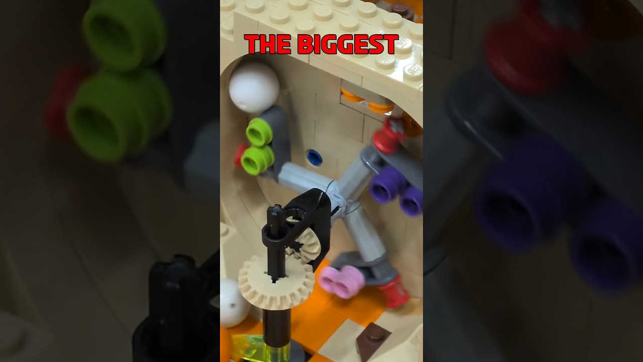 LEGO Worldrecord 🤯 - 1156 Great Ball Contraption (GBC) Modules 