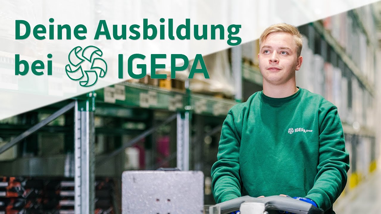 Ausbildung zur Fachkraft für Lagerlogistik bei IGEPA