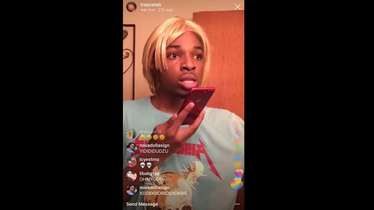 Trapceleb Instagram live prank call: Kroger