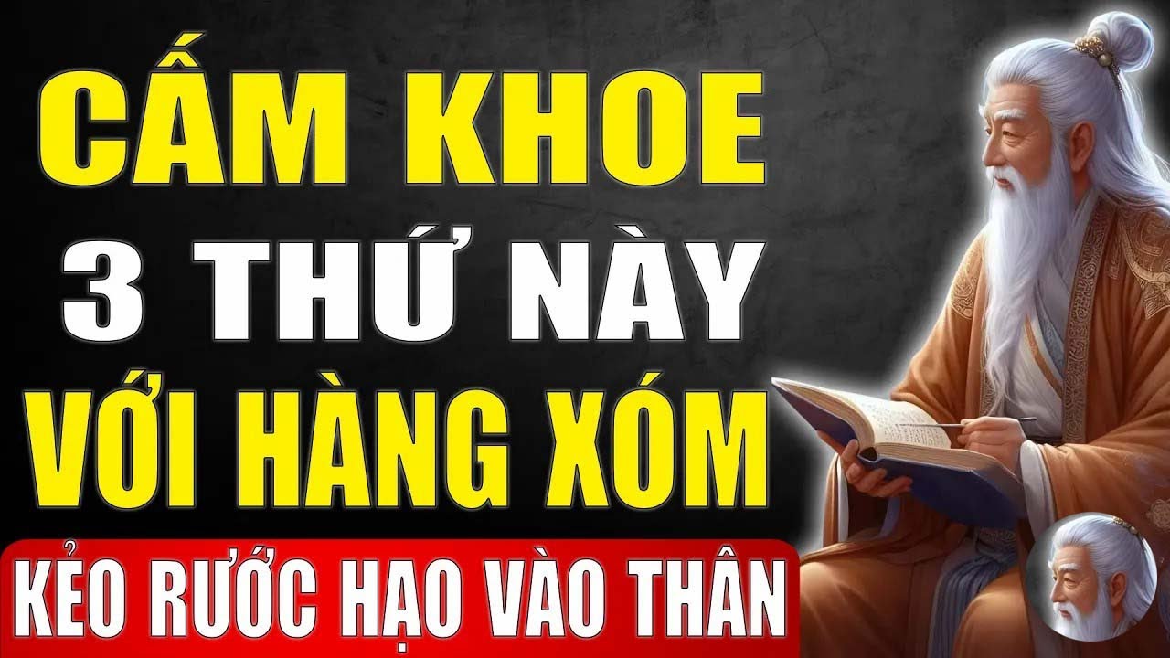 Cổ Nhân Dặn   3 Thứ Tuyệt Đối Không Được Khoe Với Hàng Xóm, Kẻo Rước Họa Vào Thân