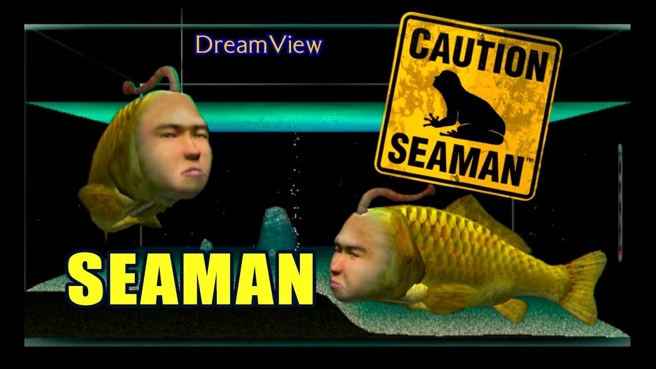 Это было на Dreamcast... | Seaman